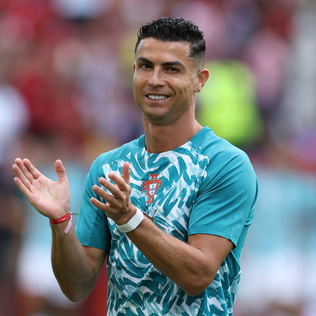Cristiano Ronaldo previo a un partido de la selección de Portgal en el Mundial 2026